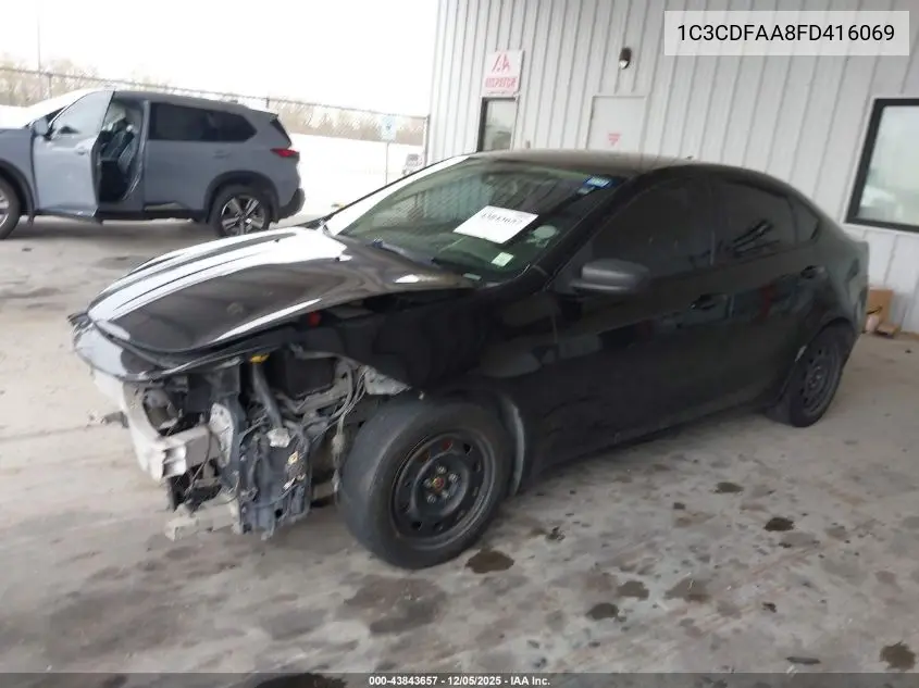 1C3CDFAA8FD416069 2015 Dodge Dart Se