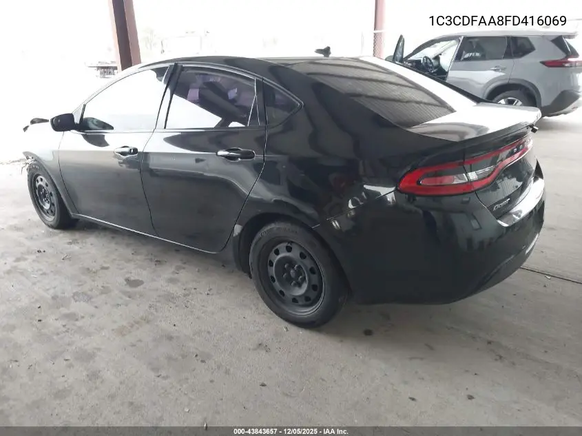 1C3CDFAA8FD416069 2015 Dodge Dart Se