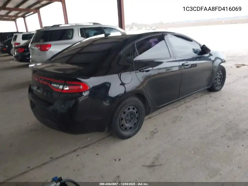 1C3CDFAA8FD416069 2015 Dodge Dart Se