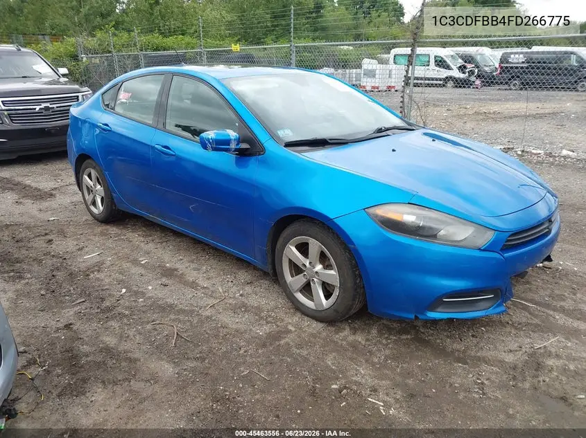 2015 Dodge Dart Sxt VIN: 1C3CDFBB4FD266775 Lot: 45463556