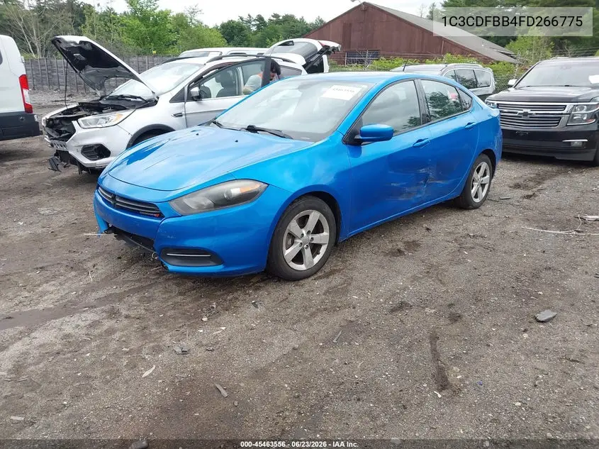 2015 Dodge Dart Sxt VIN: 1C3CDFBB4FD266775 Lot: 45463556