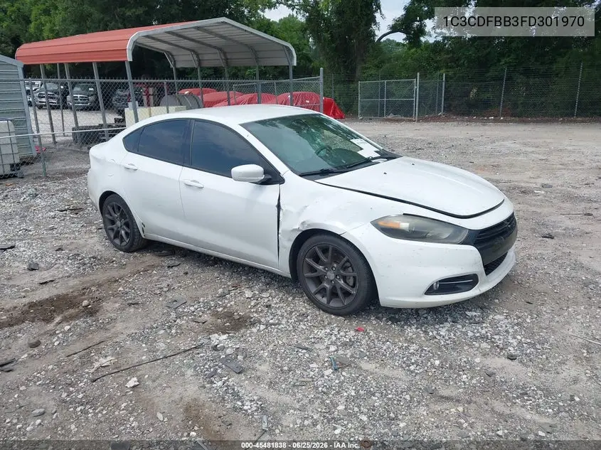 2015 Dodge Dart Sxt VIN: 1C3CDFBB3FD301970 Lot: 45481838