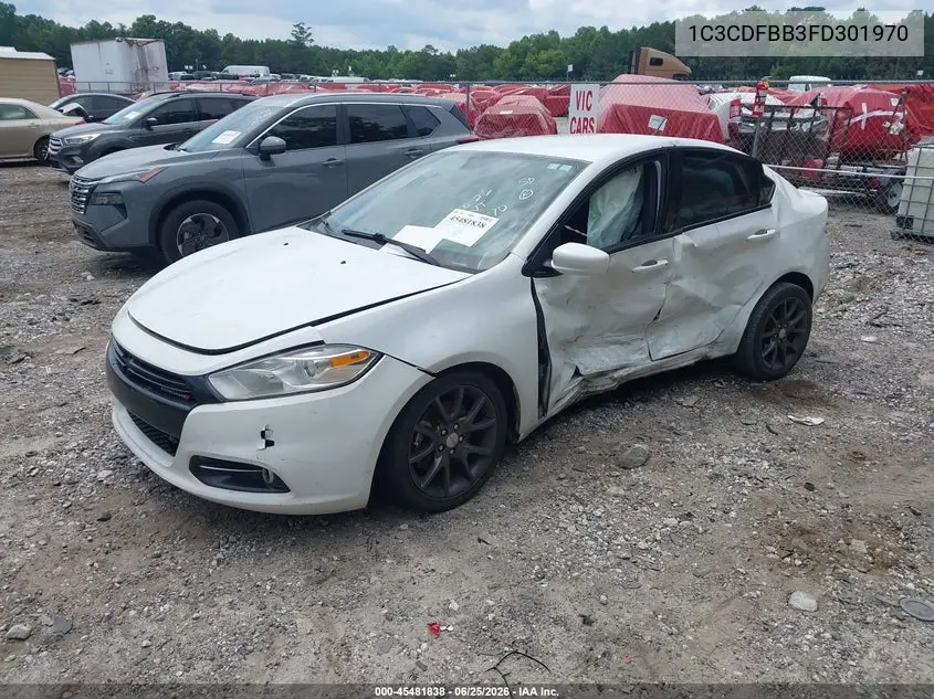 2015 Dodge Dart Sxt VIN: 1C3CDFBB3FD301970 Lot: 45481838