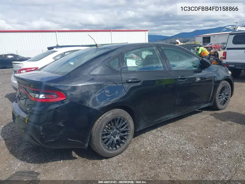 2015 Dodge Dart Sxt VIN: 1C3CDFBB4FD158866 Lot: 45515101