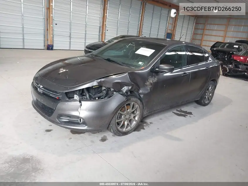 2015 Dodge Dart Gt VIN: 1C3CDFEB7FD266250 Lot: 45530974