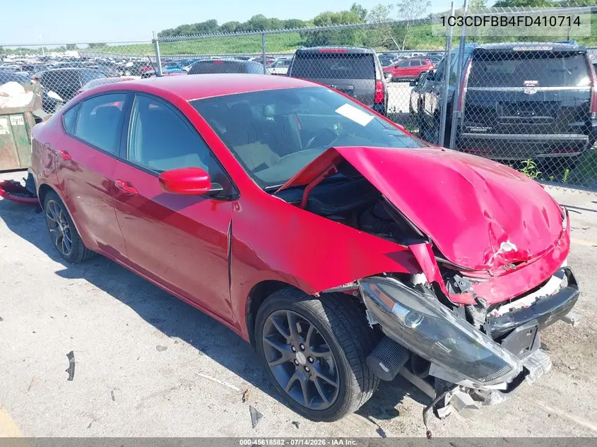 1C3CDFBB4FD410714 2015 Dodge Dart Sxt