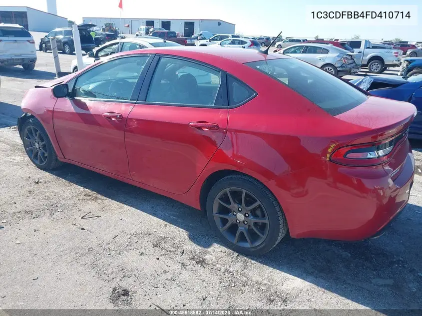 1C3CDFBB4FD410714 2015 Dodge Dart Sxt