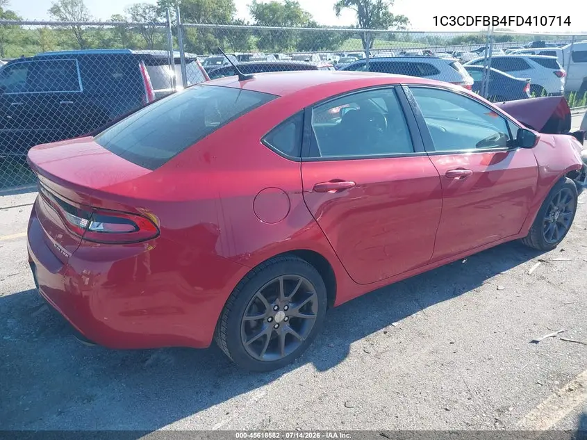 1C3CDFBB4FD410714 2015 Dodge Dart Sxt