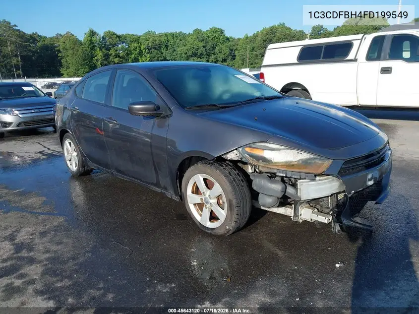 2015 Dodge Dart Sxt VIN: 1C3CDFBH4FD199549 Lot: 45643120