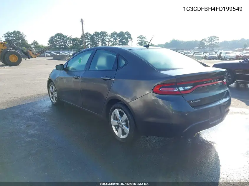 2015 Dodge Dart Sxt VIN: 1C3CDFBH4FD199549 Lot: 45643120
