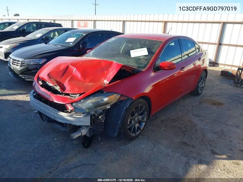1C3CDFFA9GD797019 2016 Dodge Dart Sxt Sport Rallye