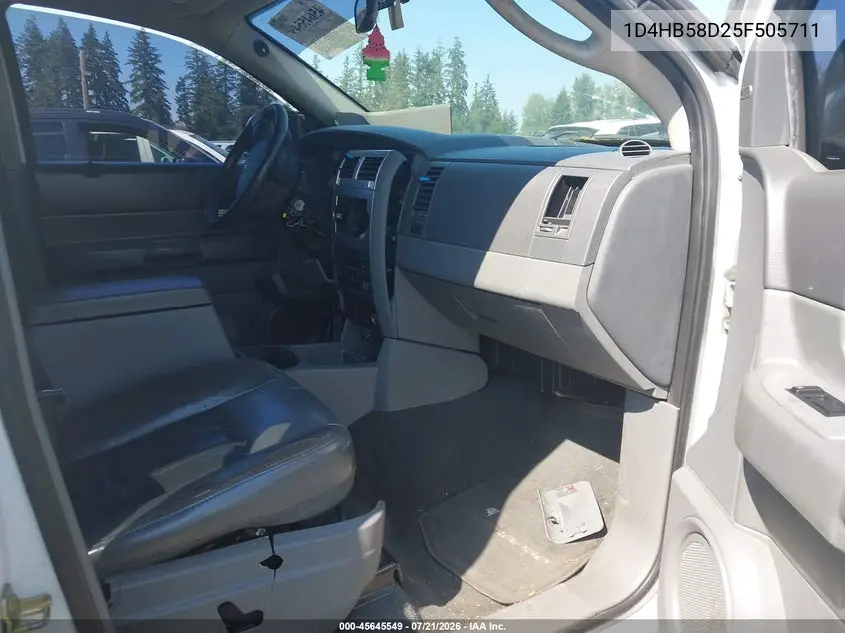 2005 Dodge Durango Limited VIN: 1D4HB58D25F505711 Lot: 45645549