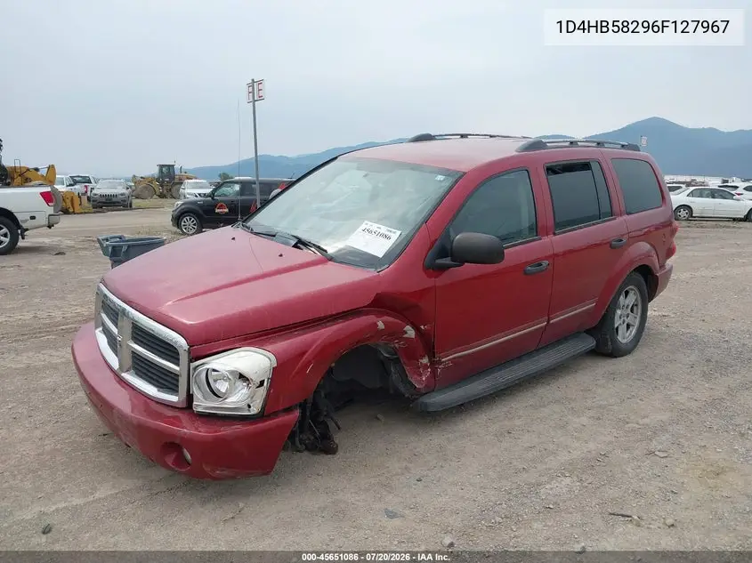 2006 Dodge Durango Limited VIN: 1D4HB58296F127967 Lot: 45651086