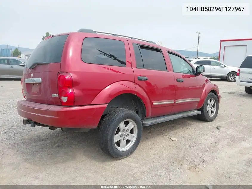 2006 Dodge Durango Limited VIN: 1D4HB58296F127967 Lot: 45651086