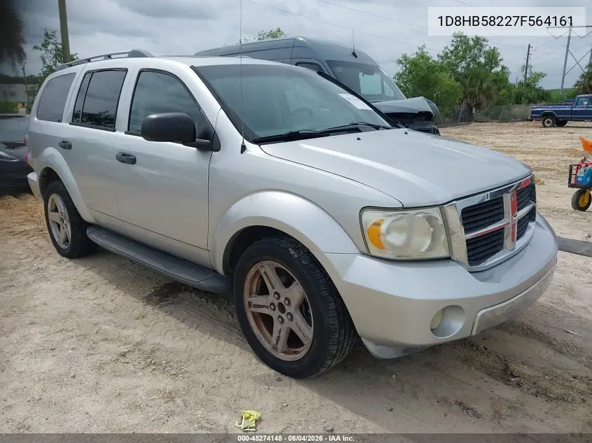 2007 Dodge Durango Limited VIN: 1D8HB58227F564161 Lot: 45274148