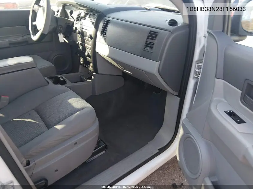 2008 Dodge Durango Sxt VIN: 1D8HB38N28F156033 Lot: 45648114