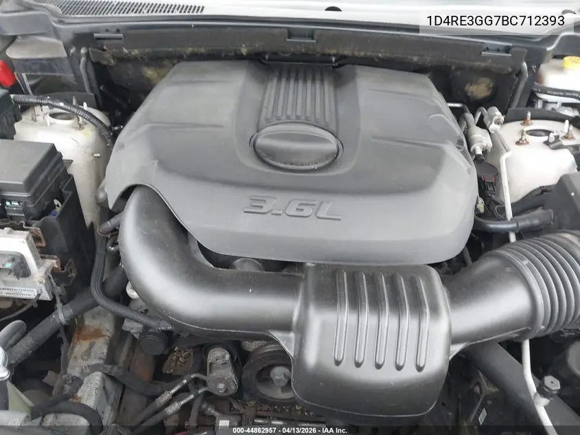 1D4RE3GG7BC712393 2011 Dodge Durango Heat