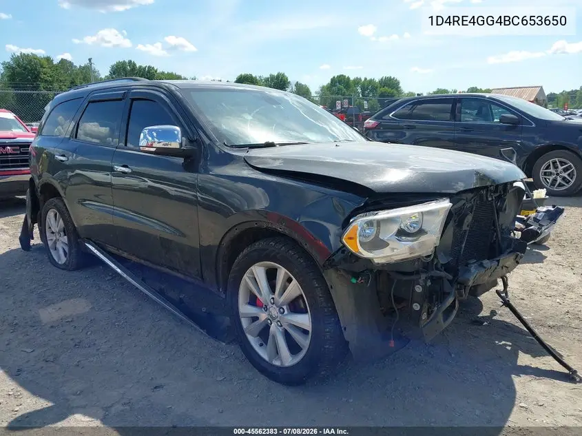 2011 Dodge Durango Crew VIN: 1D4RE4GG4BC653650 Lot: 45562383