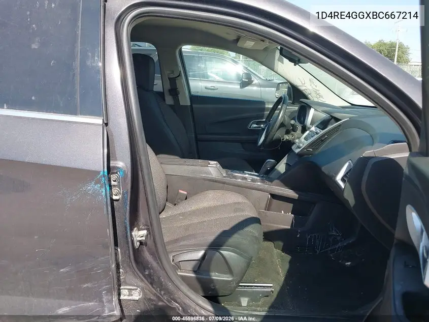 2011 Dodge Durango Crew VIN: 1D4RE4GGXBC667214 Lot: 45596836