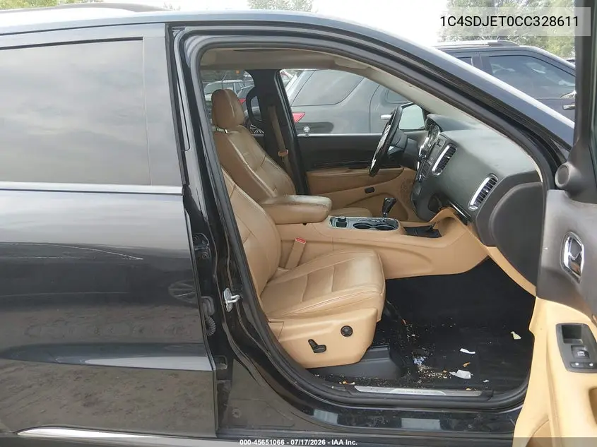 2012 Dodge Durango Citadel VIN: 1C4SDJET0CC328611 Lot: 45651066