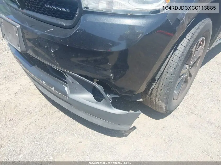 2012 Dodge Durango Crew VIN: 1C4RDJDGXCC113885 Lot: 45682157