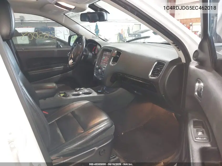 2014 Dodge Durango Limited VIN: 1C4RDJDG5EC462018 Lot: 45385008