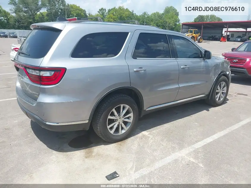 2014 Dodge Durango Limited VIN: 1C4RDJDG8EC976610 Lot: 45594888