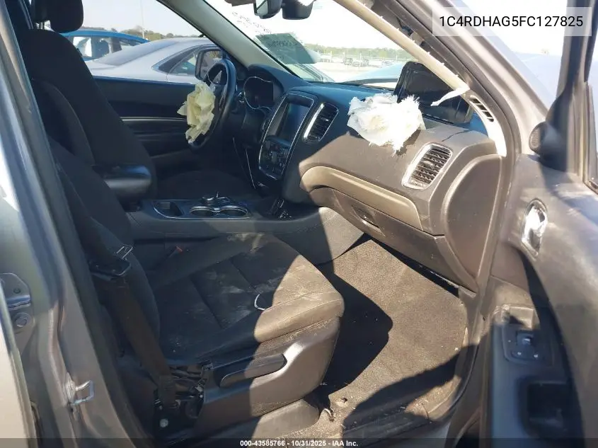 1C4RDHAG5FC127825 2015 Dodge Durango Sxt