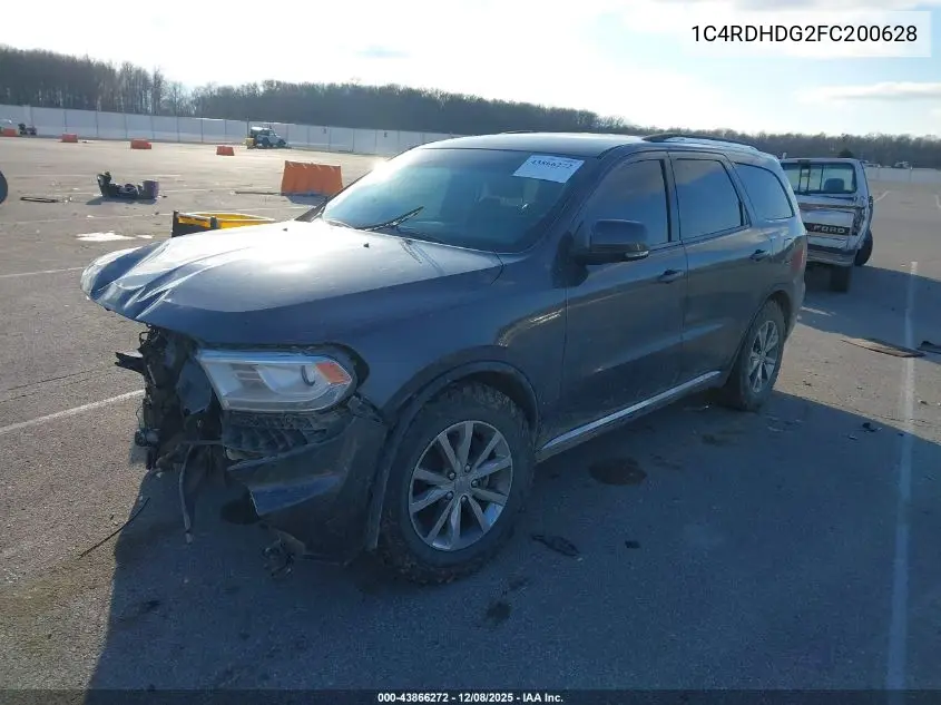 1C4RDHDG2FC200628 2015 Dodge Durango Limited