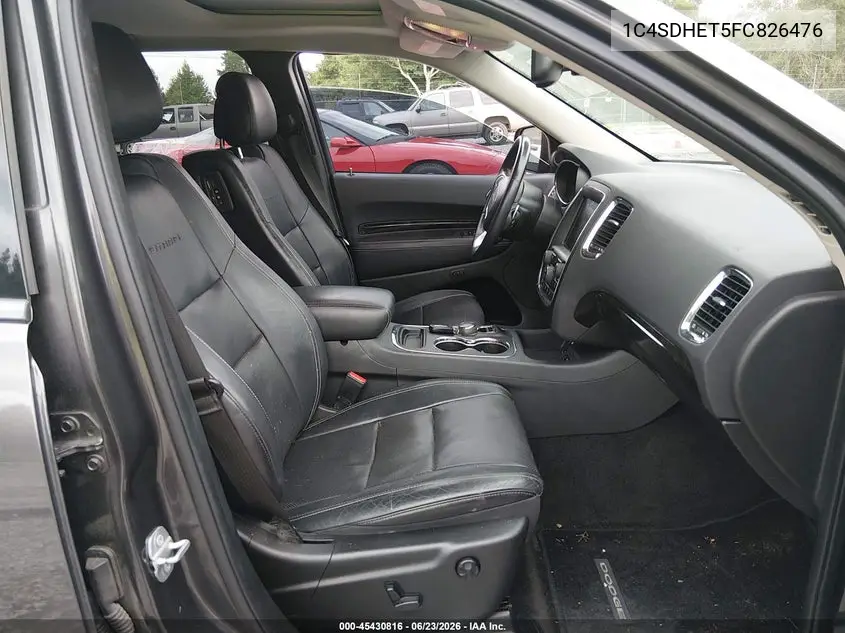 2015 Dodge Durango Citadel VIN: 1C4SDHET5FC826476 Lot: 45430816