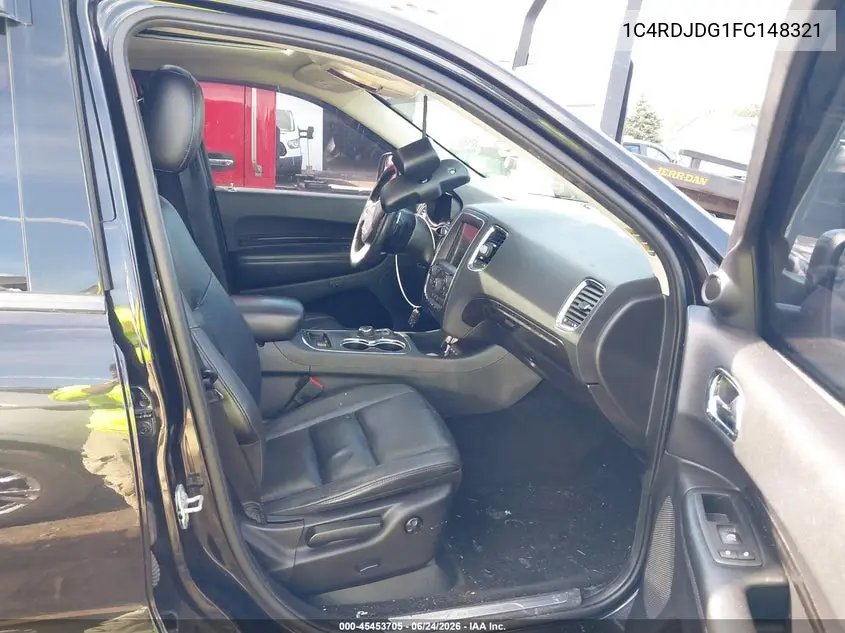 2015 Dodge Durango Limited VIN: 1C4RDJDG1FC148321 Lot: 45453705