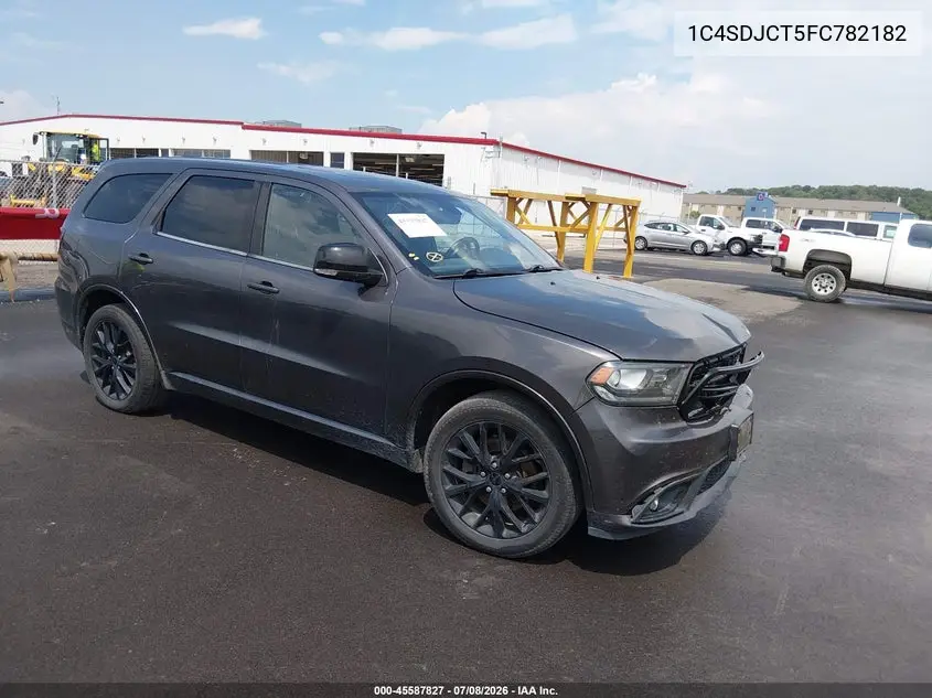 2015 Dodge Durango R/T VIN: 1C4SDJCT5FC782182 Lot: 45587827
