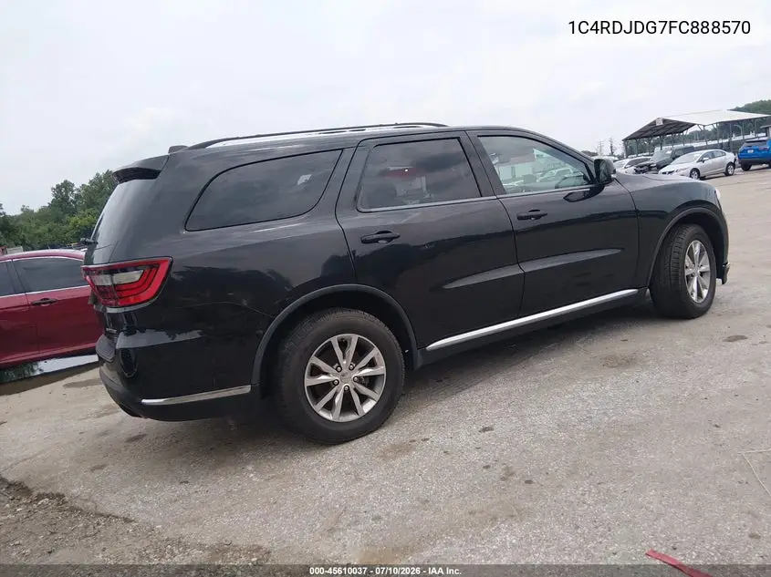 2015 Dodge Durango Limited VIN: 1C4RDJDG7FC888570 Lot: 45610037