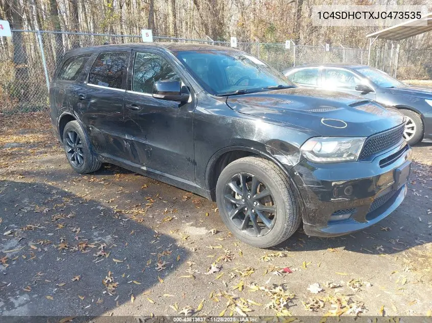 1C4SDHCTXJC473535 2018 Dodge Durango R/T Rwd