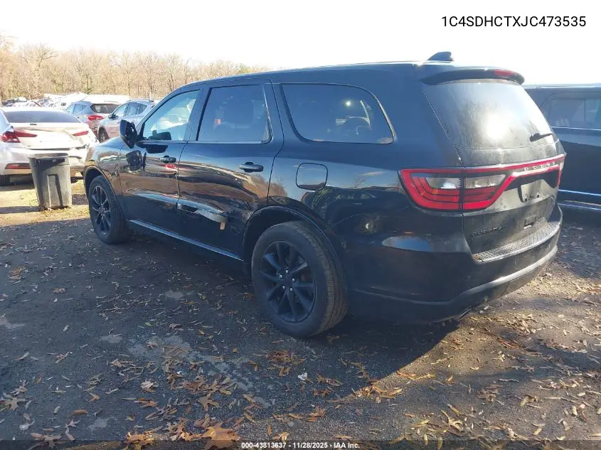 1C4SDHCTXJC473535 2018 Dodge Durango R/T Rwd