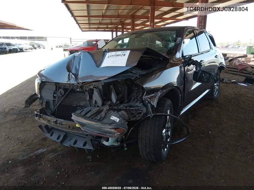 2018 Dodge Durango Gt Rwd VIN: 1C4RDHDGXJC328804 Lot: 45558028