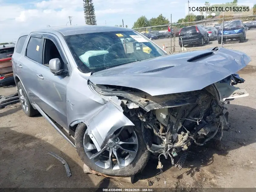 1C4SDHCT0LC153255 2020 Dodge Durango R/T Rwd