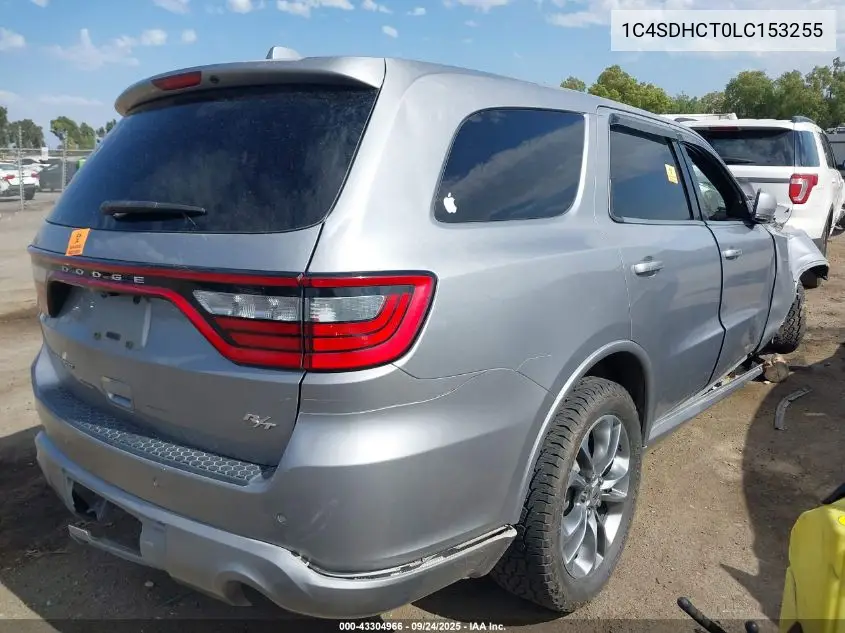 1C4SDHCT0LC153255 2020 Dodge Durango R/T Rwd