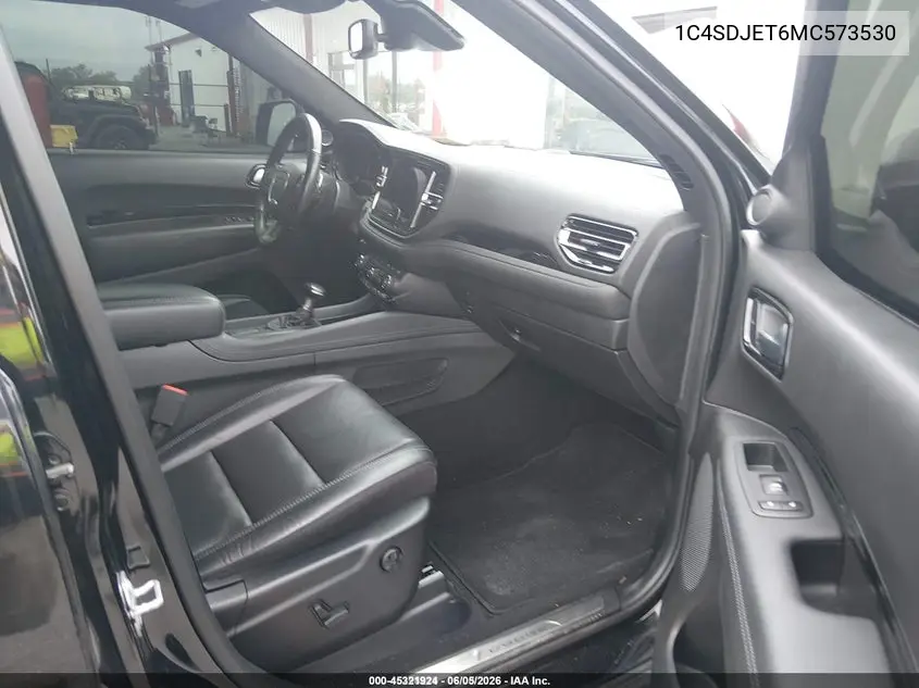 2021 Dodge Durango Citadel Awd VIN: 1C4SDJET6MC573530 Lot: 45321924