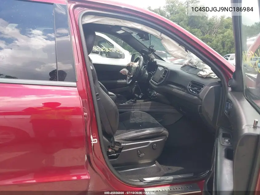 2022 Dodge Durango Srt 392 Awd VIN: 1C4SDJGJ9NC186984 Lot: 45556808