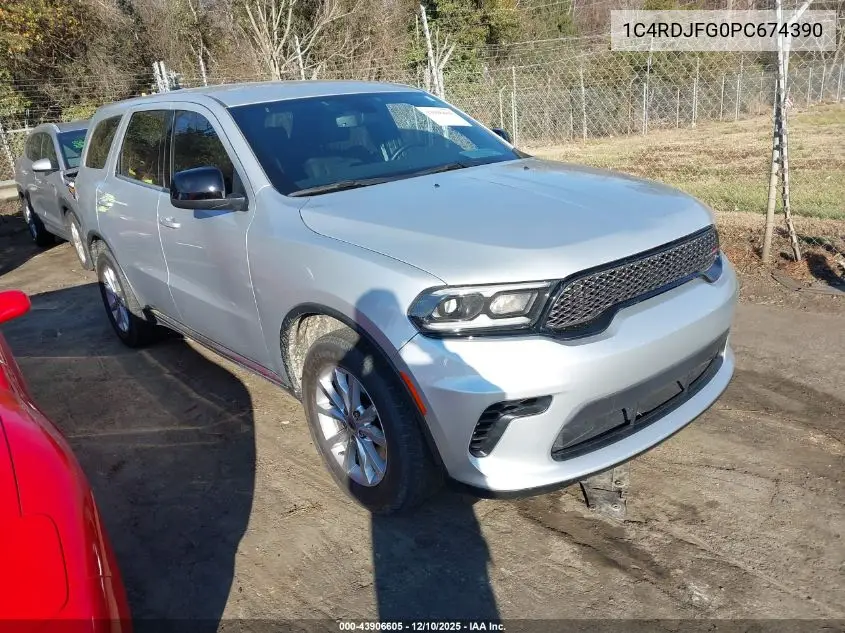 1C4RDJFG0PC674390 2023 Dodge Durango Pursuit Awd