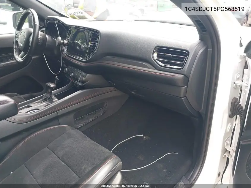 2023 Dodge Durango R/T Plus Awd VIN: 1C4SDJCT5PC568519 Lot: 45574683