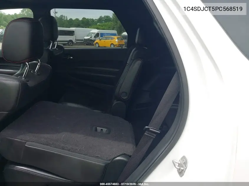 2023 Dodge Durango R/T Plus Awd VIN: 1C4SDJCT5PC568519 Lot: 45574683