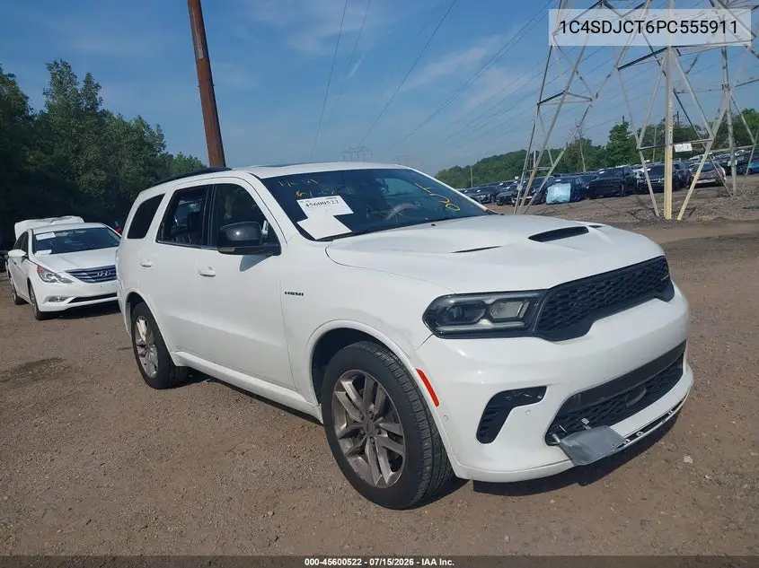 2023 Dodge Durango R/T Plus Awd VIN: 1C4SDJCT6PC555911 Lot: 45600522