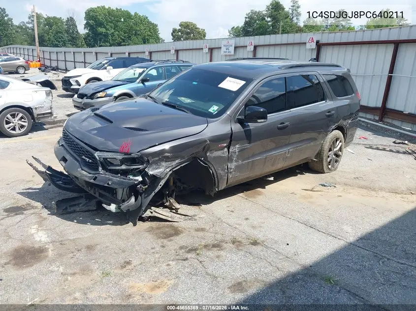 2023 Dodge Durango Srt 392 Premium Awd VIN: 1C4SDJGJ8PC640211 Lot: 45655369