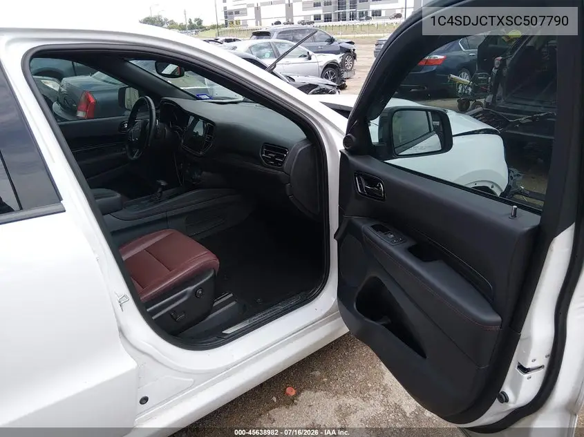 2025 Dodge Durango R/T Plus Awd VIN: 1C4SDJCTXSC507790 Lot: 45638982