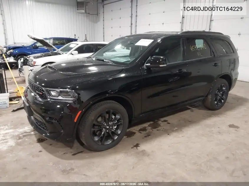 2026 Dodge Durango Gt Plus Awd VIN: 1C4RDJDG0TC164229 Lot: 45397672