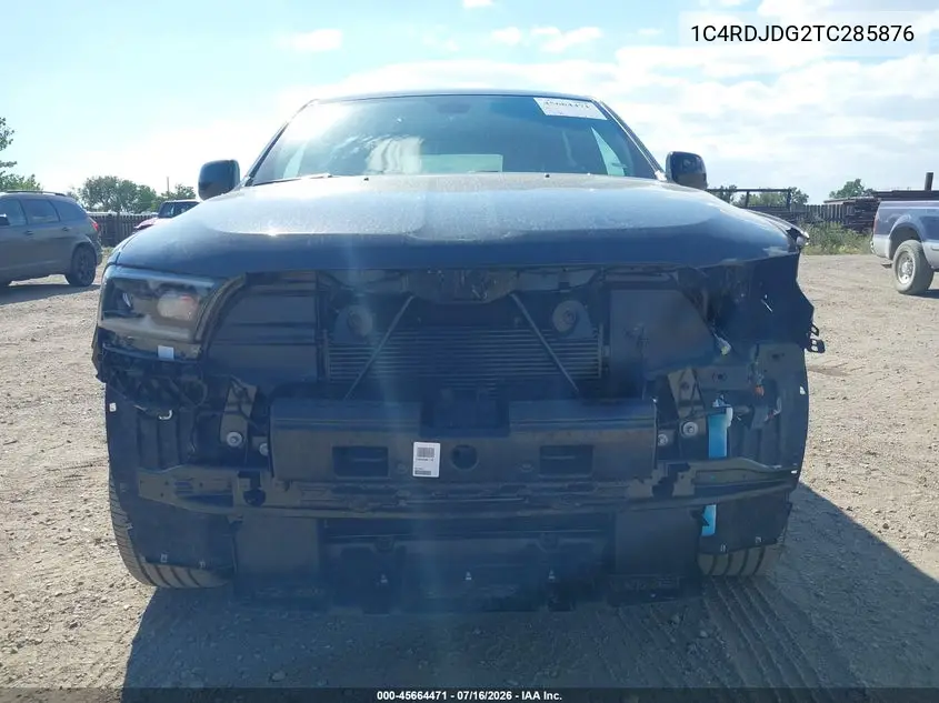 2026 Dodge Durango Gt Awd VIN: 1C4RDJDG2TC285876 Lot: 45664471
