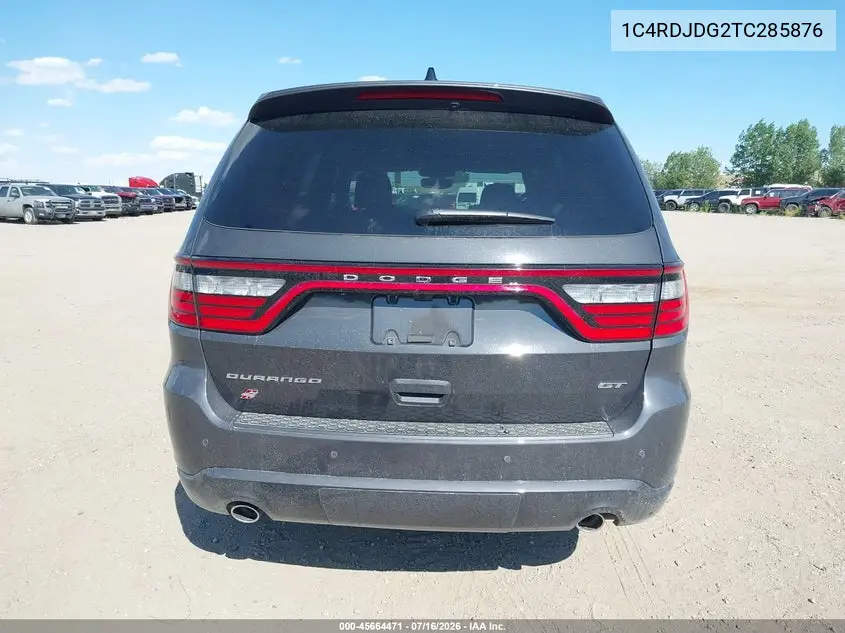 2026 Dodge Durango Gt Awd VIN: 1C4RDJDG2TC285876 Lot: 45664471