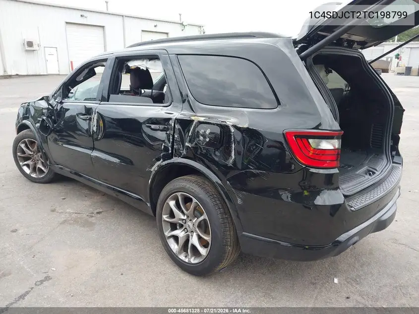 2026 Dodge Durango Gt Plus Awd Hemi V8 VIN: 1C4SDJCT2TC198799 Lot: 45681328